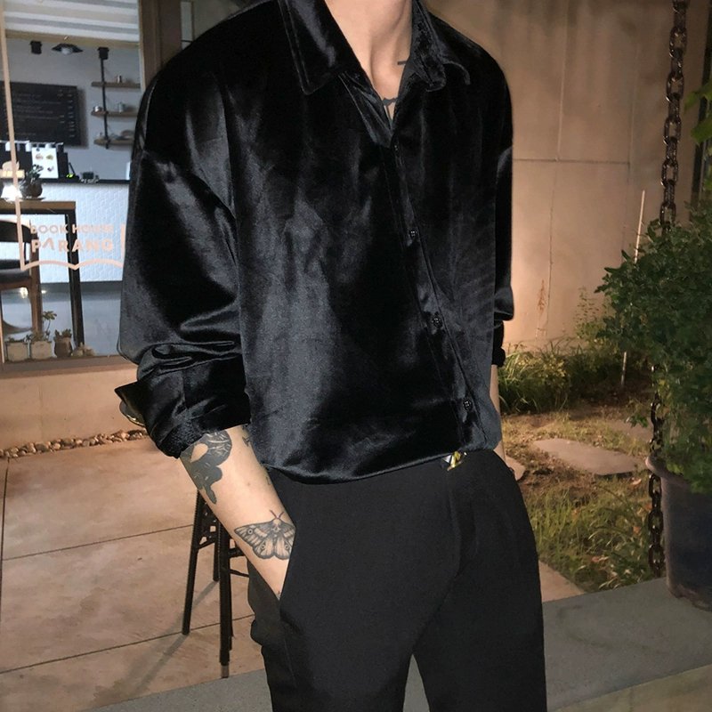 Haven Co.™ | Loose Velvet Shirt