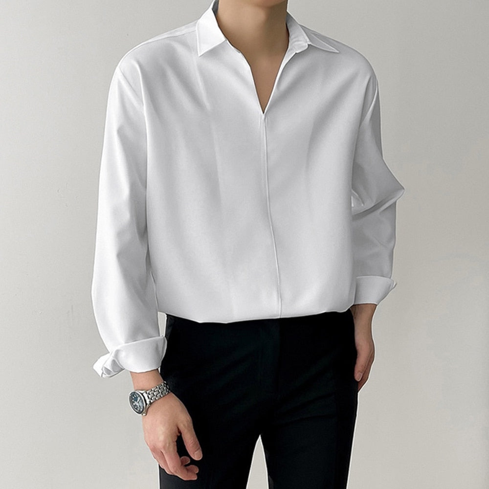 Haven Co.™ | V-neck Collared Shirt