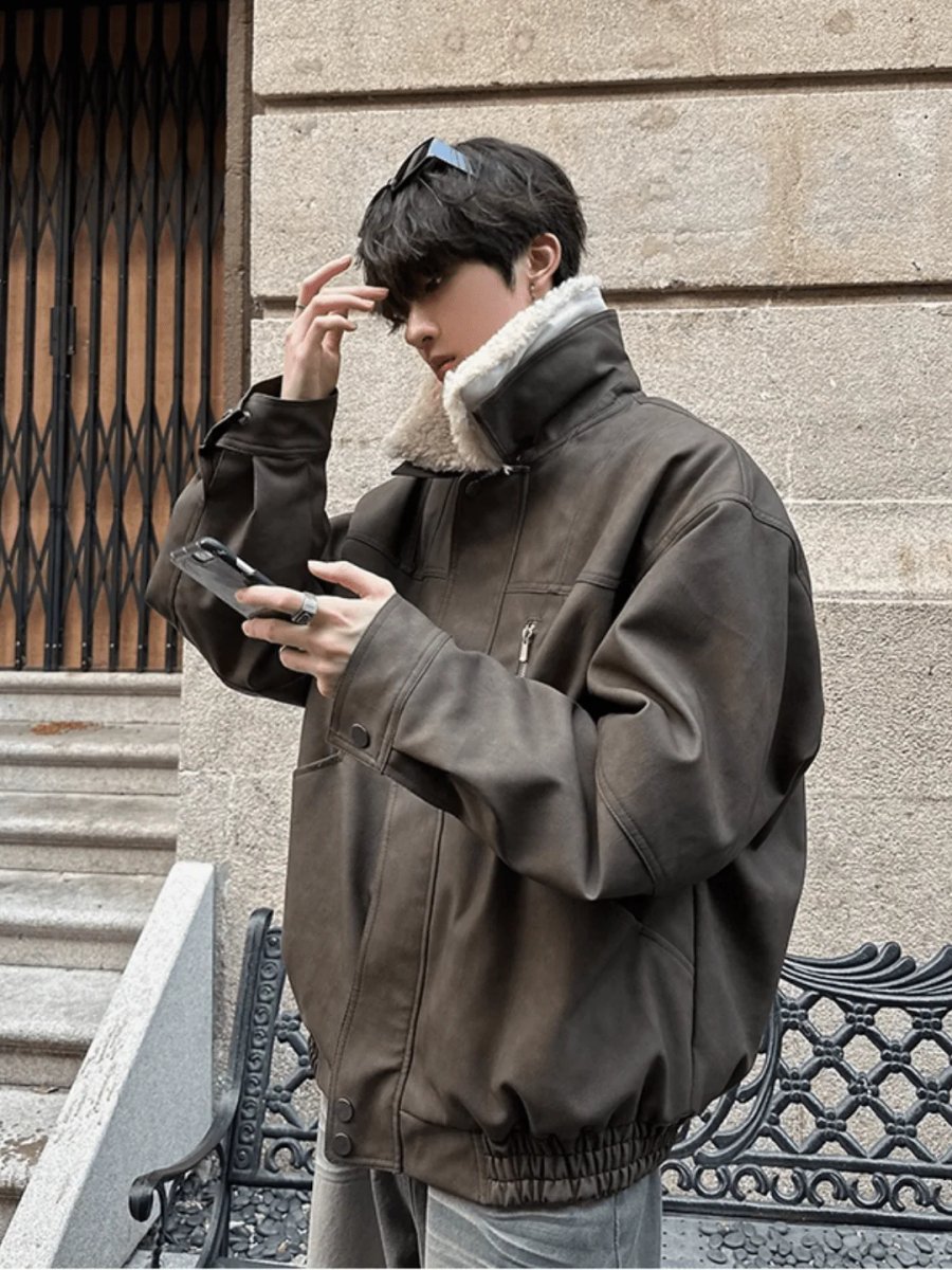 Haven Co.™ | Leather Fur Jacket