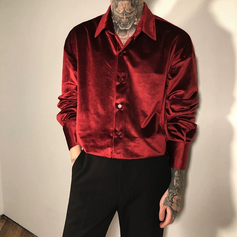 Haven Co.™ | Loose Velvet Shirt