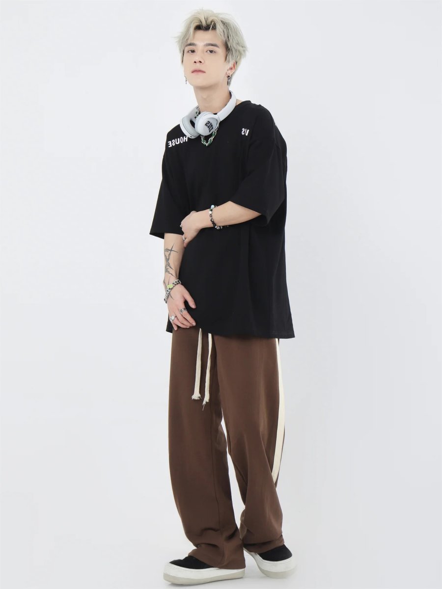 Haven Co.™ | Striped Loose Jogger Pants