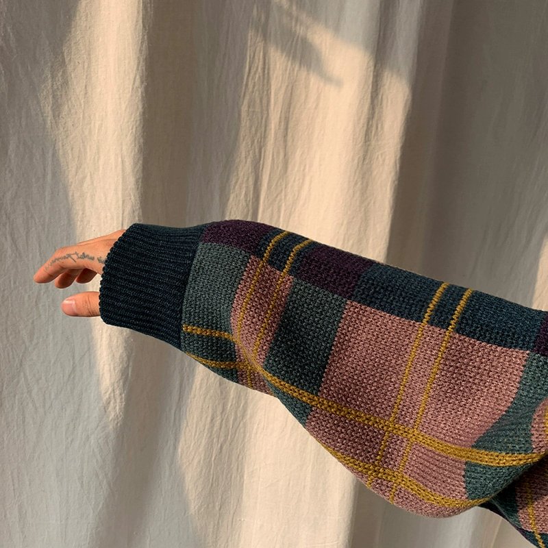 Haven Co.™ | Block Plaid Pullover