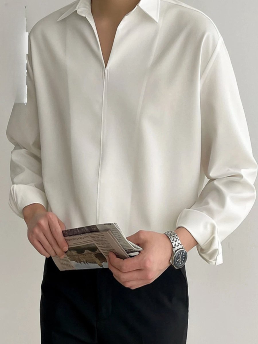 Haven Co.™ | V-neck Collared Shirt
