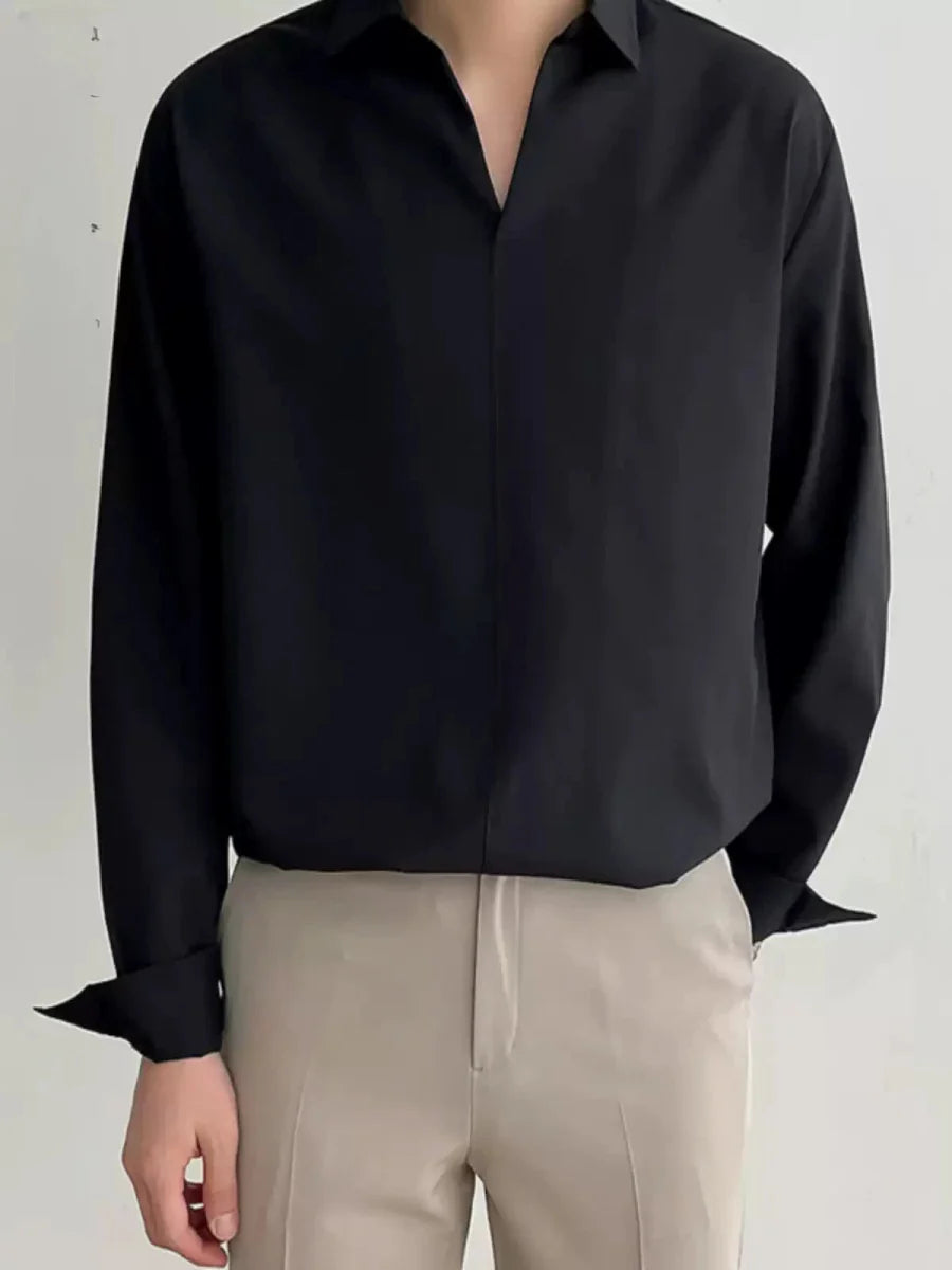 Haven Co.™ | V-neck Collared Shirt