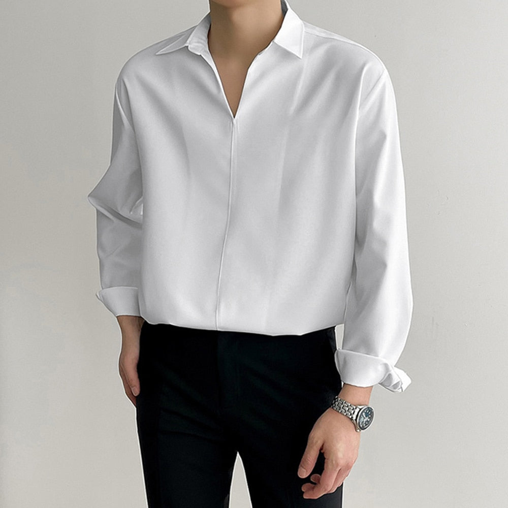 Haven Co.™ | V-neck Collared Shirt
