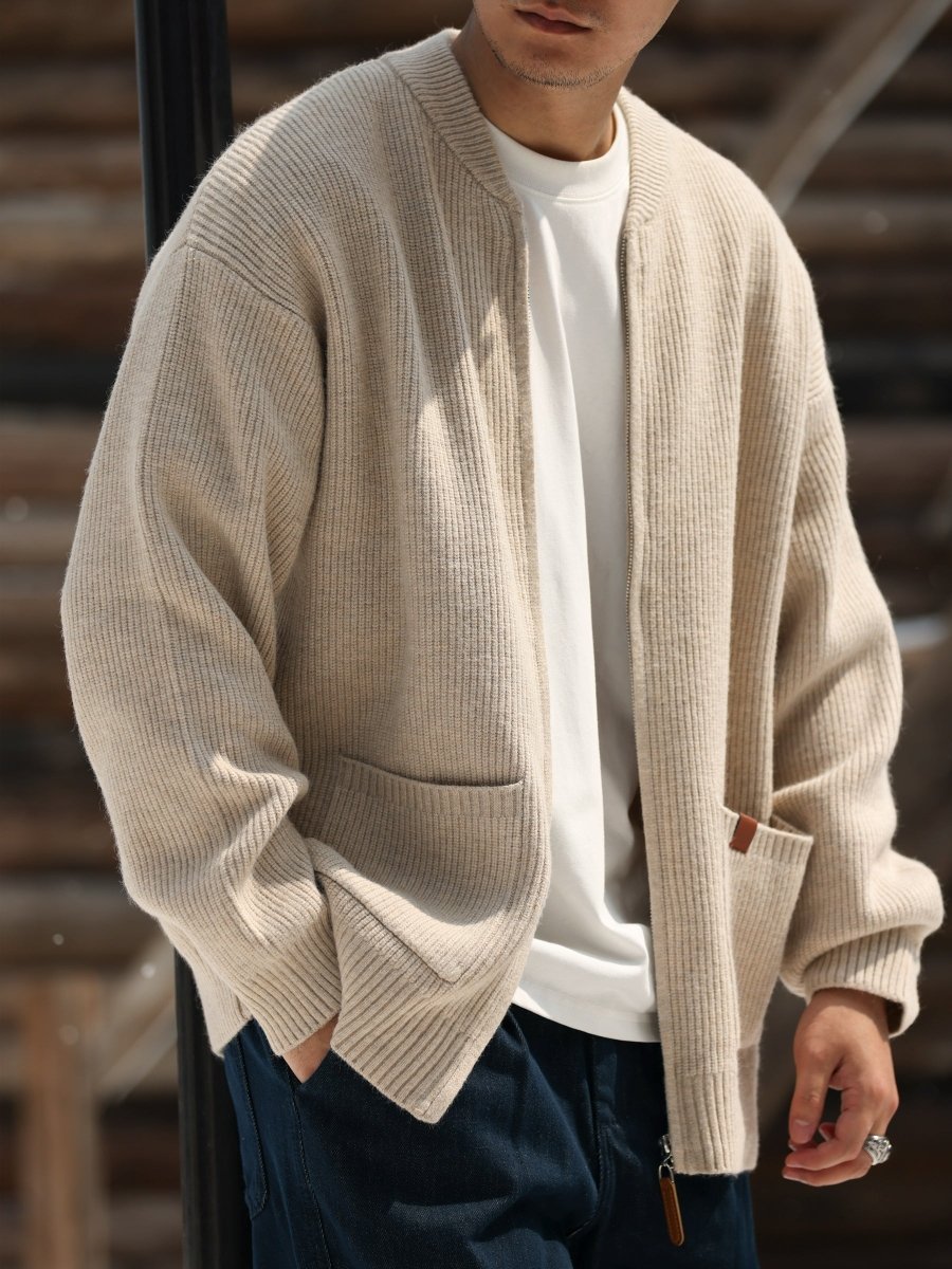 Haven Co.™ | Knitted Zip-up Cardigan