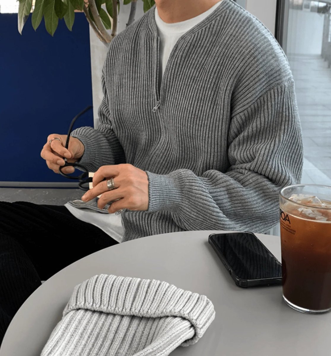 Haven Co.™ | Knitted Zip-up Cardigan