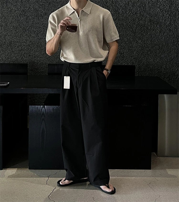 Haven Co.™ | Knit Quarter-Zip Polo