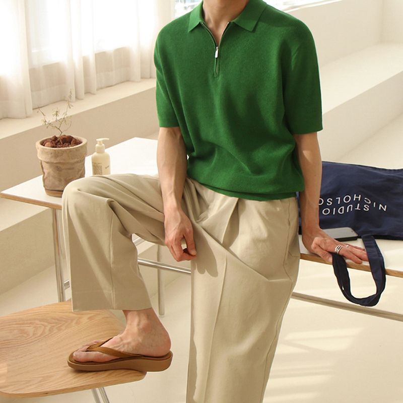Haven Co.™ | Knit Quarter-Zip Polo